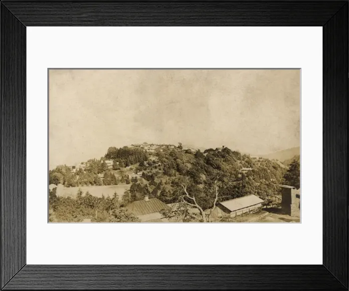 Framed Print : General view, Chakrata, Uttarakhand, India Framed Print : General view, Chakrata, Uttarakhand, India