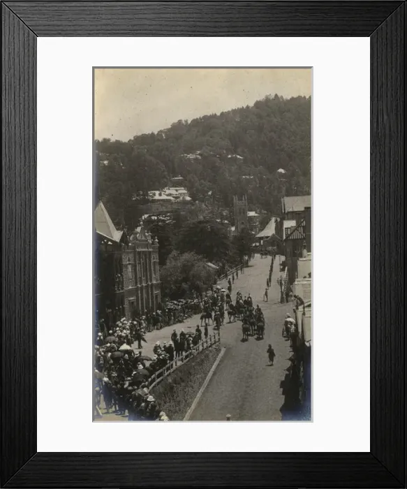 Framed Print : British troops on parade, Simla, Himachal Pradesh, India Framed Print : British troops on parade, Simla, Himachal Pradesh, India