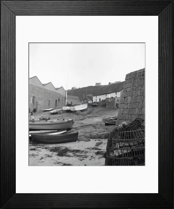 Framed Print : Boats at Sennen Cove, Cornwall Framed Print : Boats at Sennen Cove, Cornwall