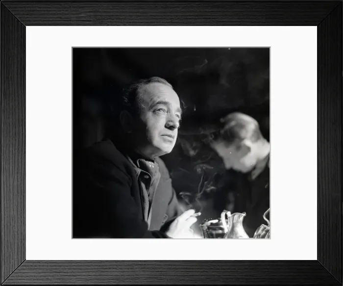 Framed Print : Adrian Brunel, film director Framed Print : Adrian Brunel, film director