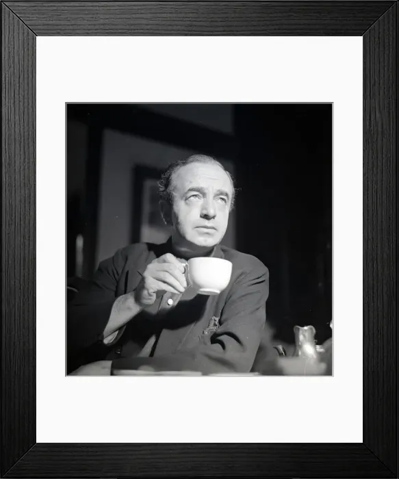 Framed Print : Adrian Brunel, film director and screenwriter Framed Print : Adrian Brunel, film director and screenwriter