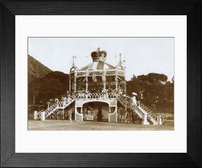 Framed Print : Royal Pavilion, Grand Parade, Gibraltar Framed Print : Royal Pavilion, Grand Parade, Gibraltar