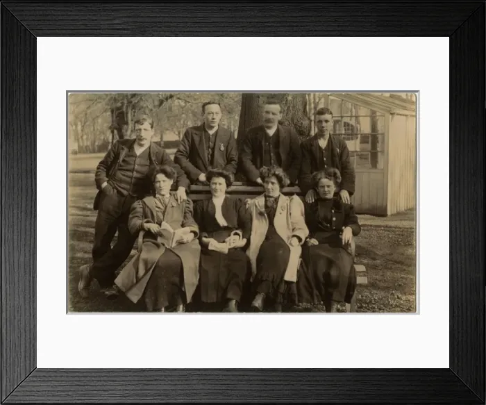 Framed Print : Royal Victoria Hospital Farm Colony, Polton, Scotland Framed Print : Royal Victoria Hospital Farm Colony, Polton, Scotland