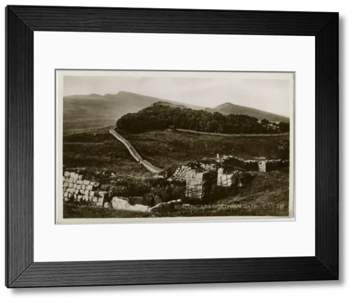 Framed Print : Hadrians Wall - Borcovicium (Houseteads Fort) Northern Gate Framed Print : Hadrians Wall - Borcovicium (Houseteads Fort) Northern Gate