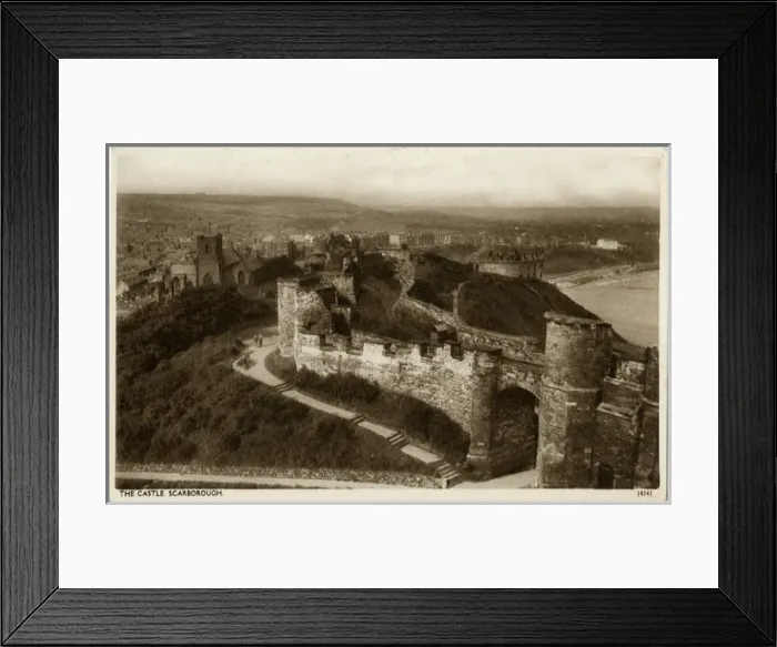 Framed Print : The Castle, Scarborough, North Yorkshire, England Framed Print : The Castle, Scarborough, North Yorkshire, England