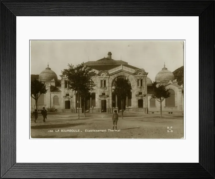Framed Print : The Thermal Baths at La Bourboule, France Framed Print : The Thermal Baths at La Bourboule, France