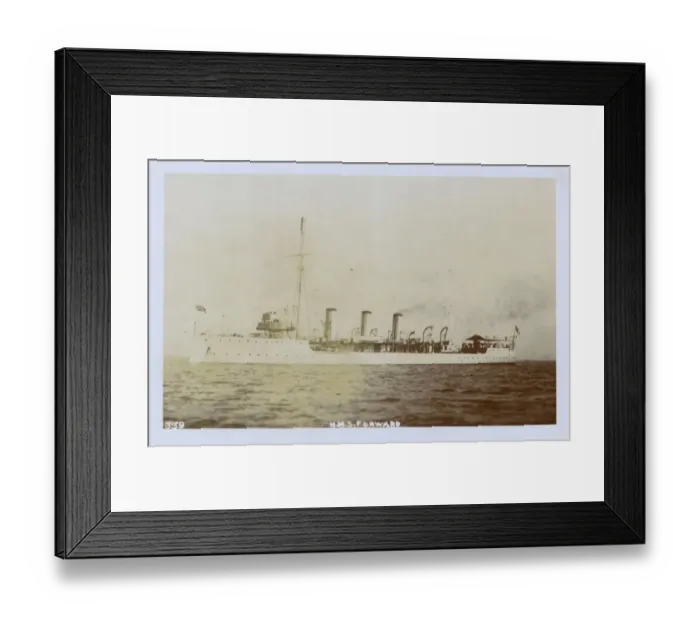 Framed Print : HMS Forward, British light cruiser Framed Print : HMS Forward, British light cruiser