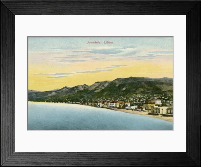 Framed Print : Jounieh (Djounieh), Lebanon Framed Print : Jounieh (Djounieh), Lebanon