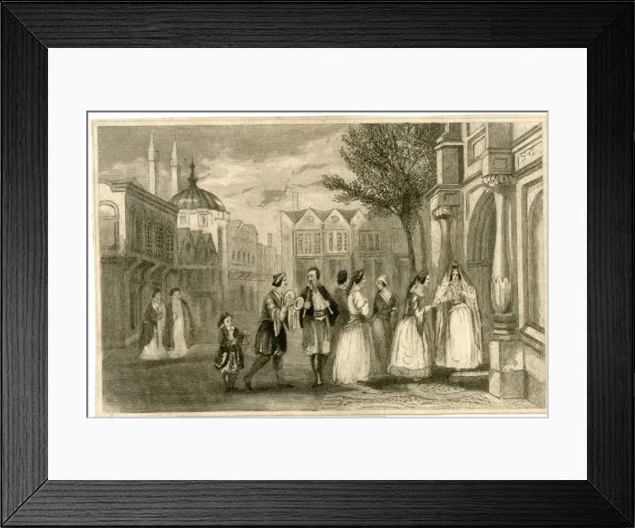 Framed Print : The Greek Wedding Framed Print : The Greek Wedding