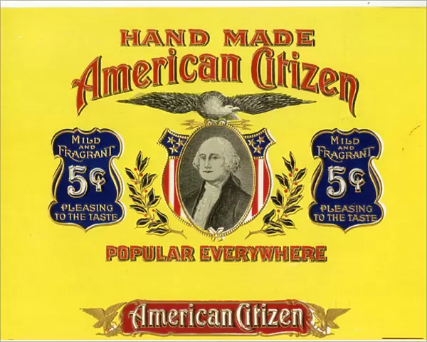 Label design, American Citizen tobacco