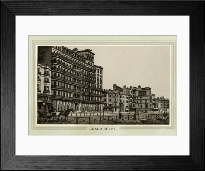 Framed Print : Grand Hotel, Brighton, Sussex Framed Print : Grand Hotel, Brighton, Sussex