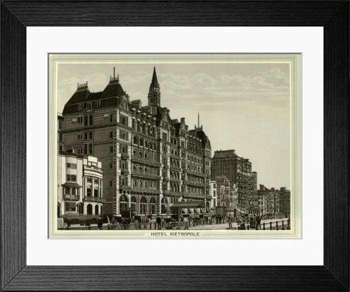 Framed Print : Hotel Metropole, Brighton, Sussex Framed Print : Hotel Metropole, Brighton, Sussex