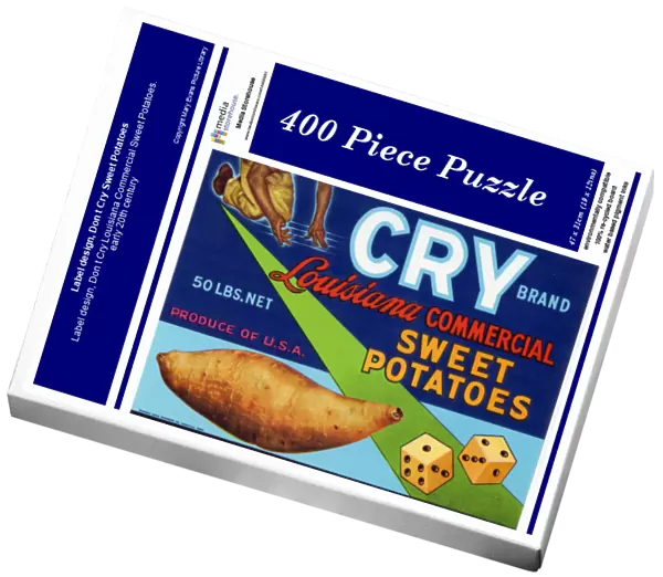 Label design, Don t Cry Sweet Potatoes