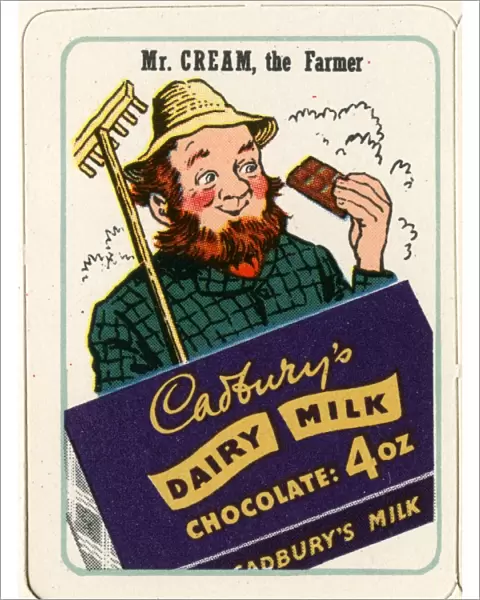 Cadburys Happy Families - Mr Cream