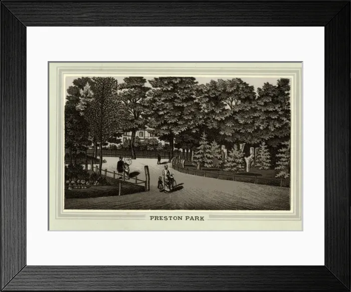 Framed Print : Preston Park, Brighton, Sussex Framed Print : Preston Park, Brighton, Sussex