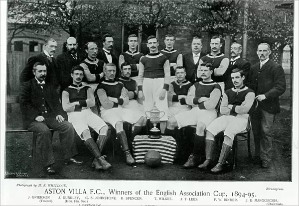 Aston Villa FA Cup Winners, 1894-5