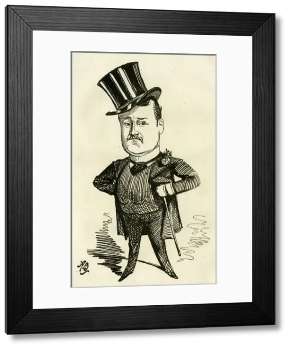 Framed Print : Cartoon, Charles Harris Framed Print : Cartoon, Charles Harris