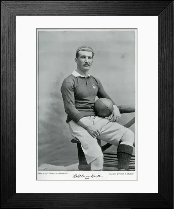 Framed Print : R G McMillan, London Scottish Rugby Football Captain Framed Print : R G McMillan, London Scottish Rugby Football Captain