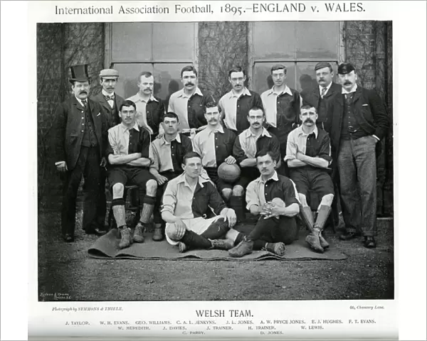 Welsh International Association Football Team, 1895