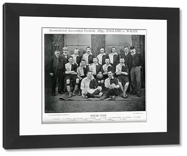 Welsh International Association Football Team, 1895