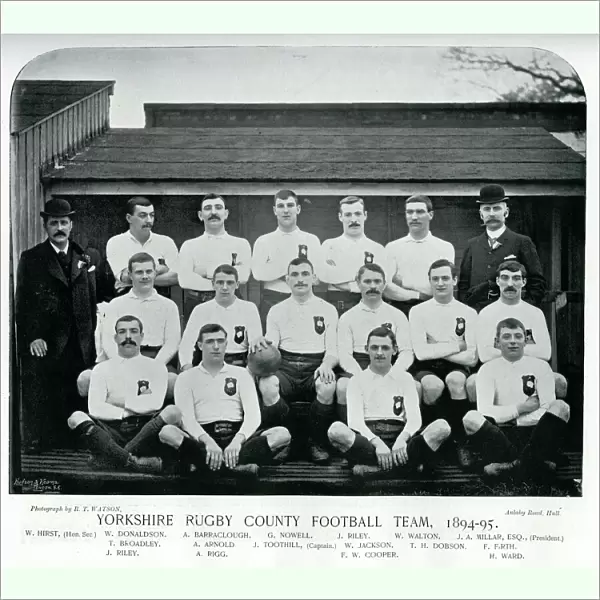 Yorkshire Rugby County Football Team, 1894-95