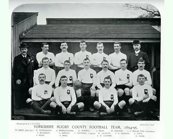 Yorkshire Rugby County Football Team, 1894-95