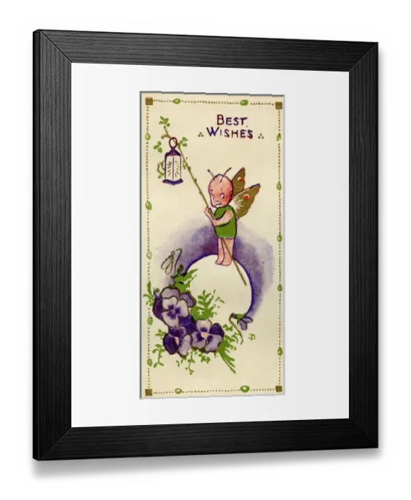 Framed Print : Greetings card, Best Wishes Framed Print : Greetings card, Best Wishes