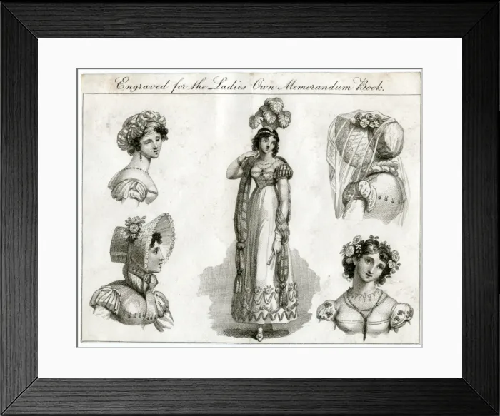 Framed Print : Ladies Own Memorandum Book Framed Print : Ladies Own Memorandum Book