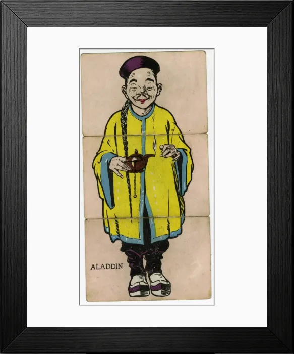 Framed Print : Misfitz - Aladdin Framed Print : Misfitz - Aladdin