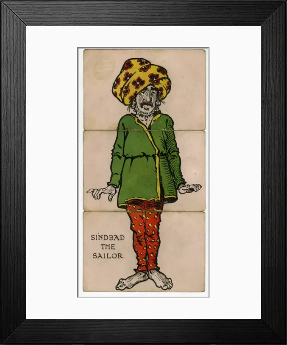 Framed Print : Misfitz - Sindbad the Sailor Framed Print : Misfitz - Sindbad the Sailor
