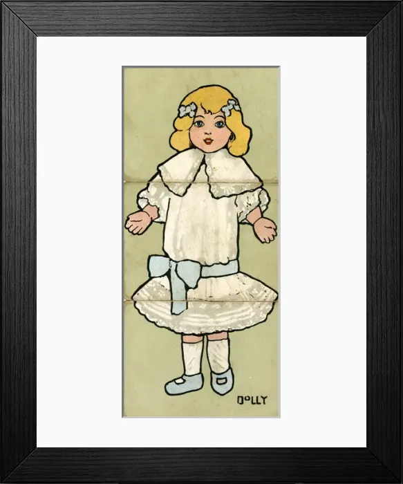 Framed Print : Misfitz Dolls - Dolly Framed Print : Misfitz Dolls - Dolly