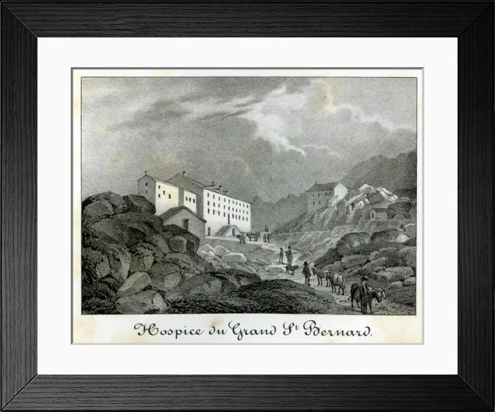 Framed Print : Chamonix and Mont Blanc, France Framed Print : Chamonix and Mont Blanc, France
