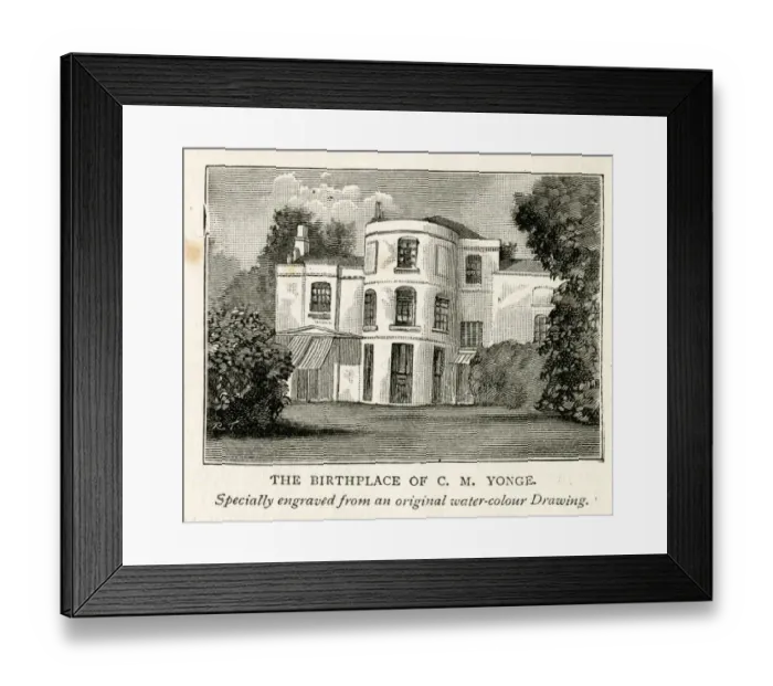 Framed Print : Birthplace of C M Yonge, Otterbourne, Hampshire Framed Print : Birthplace of C M Yonge, Otterbourne, Hampshire