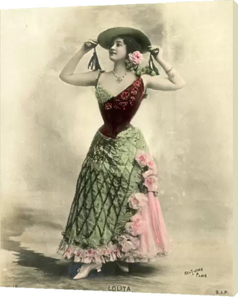 Lolita, Spanish dancer in Paris
