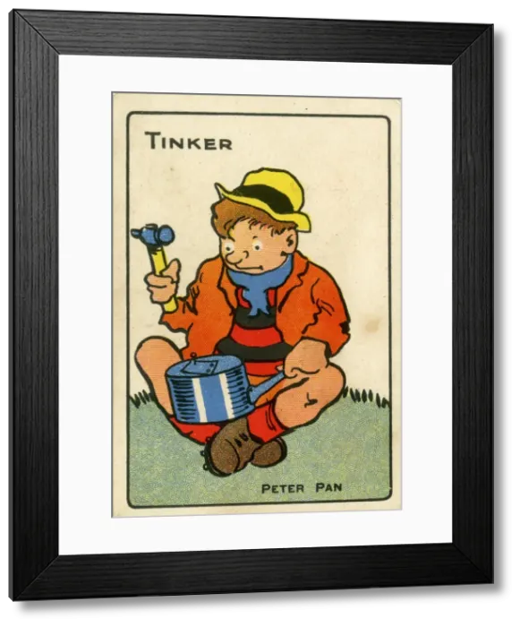 Framed Print : Snap Playing Cards - Tinker - Peter Pan Framed Print : Snap Playing Cards - Tinker - Peter Pan