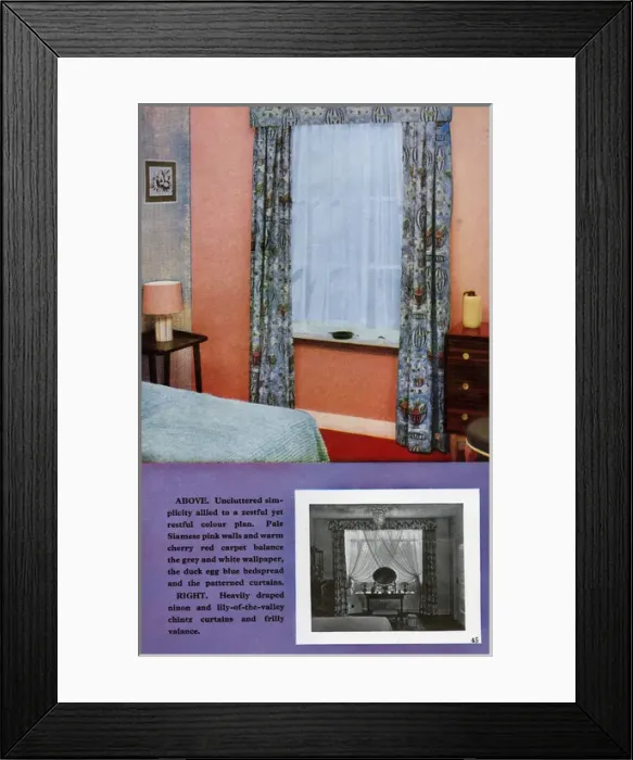 Framed Print : Illustrations in The Curtain Book Framed Print : Illustrations in The Curtain Book