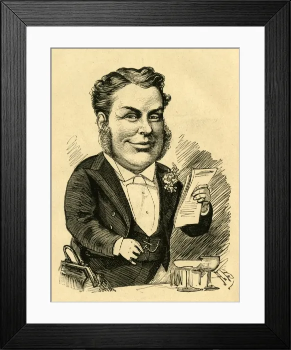 Framed Print : Cartoon, C W Thompson Framed Print : Cartoon, C W Thompson