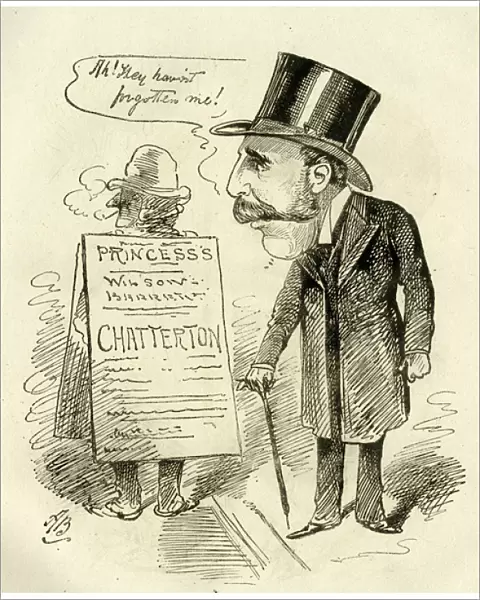 Cartoon, Chatterton at the Princesss Theatre