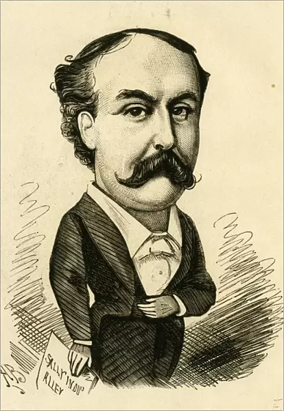 Cartoon, Edward Lloyd, British tenor