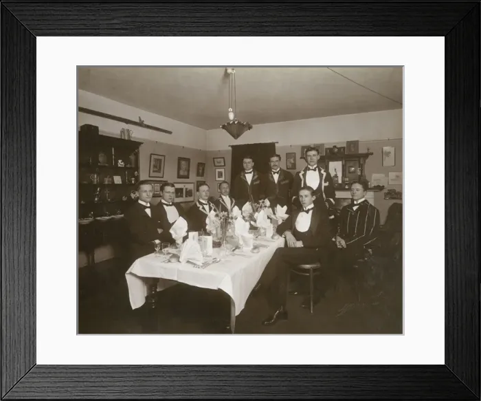 Framed Print : Debating Society dinner, Trinity College, Cambridge Framed Print : Debating Society dinner, Trinity College, Cambridge