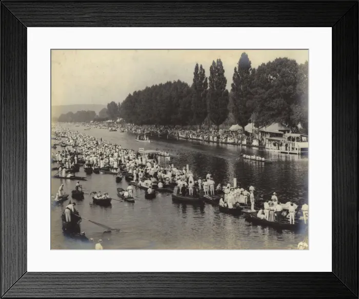 Framed Print : Rowing regatta, c. 1912 Framed Print : Rowing regatta, c. 1912