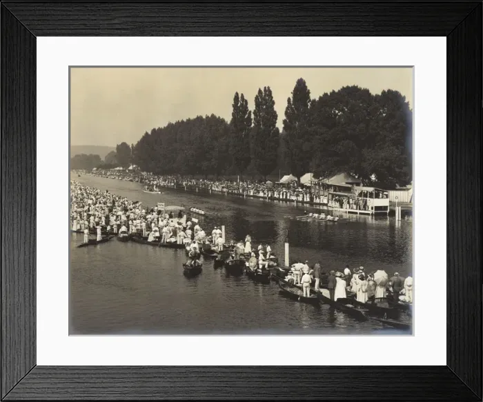 Framed Print : Rowing regatta, c. 1912 Framed Print : Rowing regatta, c. 1912