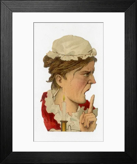 Framed Print : Victorian scrap - Marriage of Convenience Framed Print : Victorian scrap - Marriage of Convenience