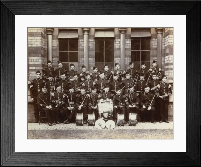 Framed Print : O. T. C. band, Rugby School, 1905 Framed Print : O. T. C. band, Rugby School, 1905