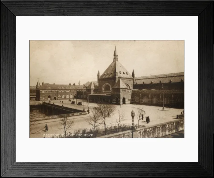 Framed Print : Copenhagen, Denmark - The Central Railway Station Framed Print : Copenhagen, Denmark - The Central Railway Station