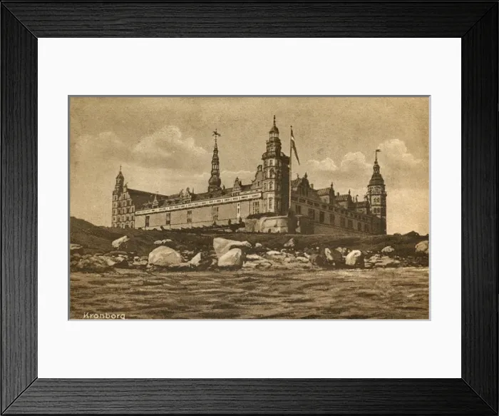 Framed Print : Denmark - Helsingor - Kronborg Castle Framed Print : Denmark - Helsingor - Kronborg Castle