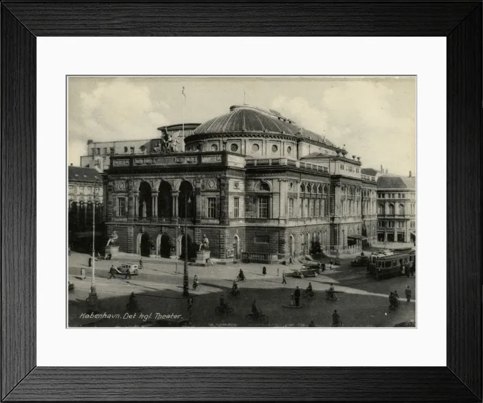 Framed Print : Denmark - Copenhagen - The Theatre Royal Framed Print : Denmark - Copenhagen - The Theatre Royal