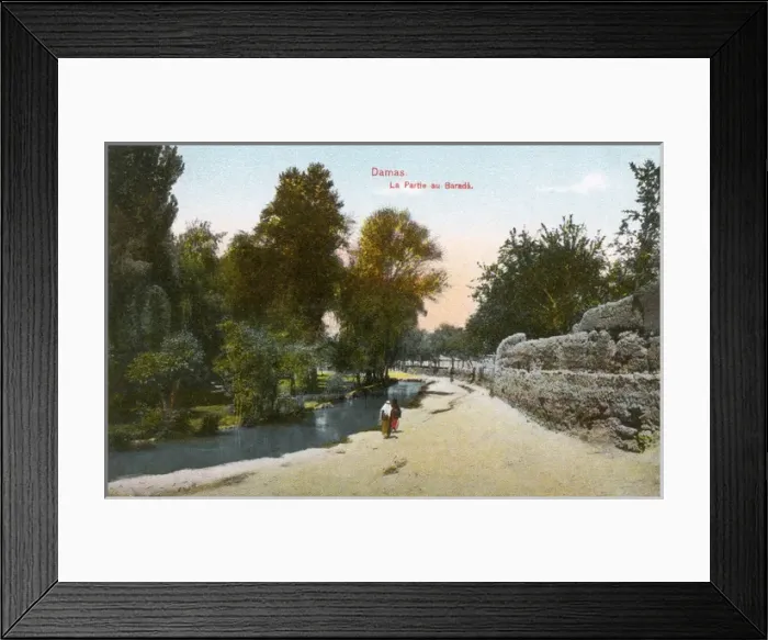 Framed Print : Barada river in Damascus, Syria Framed Print : Barada river in Damascus, Syria