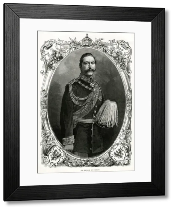 Framed Print : Wilhelm II, German Emperor 1888 Framed Print : Wilhelm II, German Emperor 1888