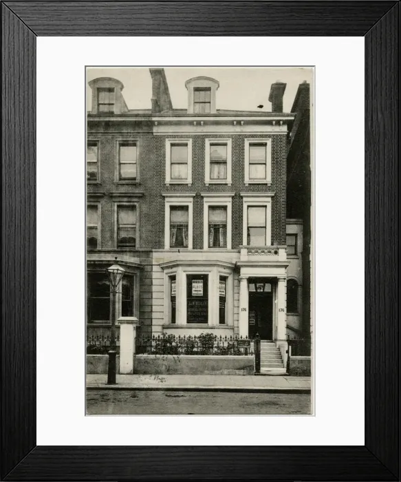 Framed Print : Earls Court, London, J & W Morley Estate Agents, Auctioneers Framed Print : Earls Court, London, J & W Morley Estate Agents, Auctioneers